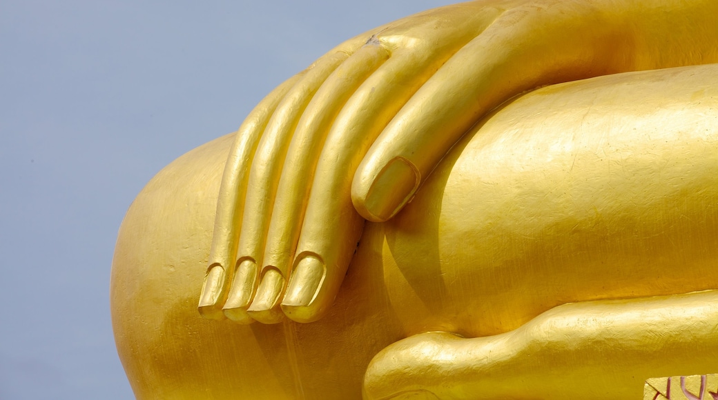 Big Buddha Statue showing religious aspects