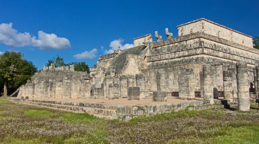 Chichen Itza showing heritage architecture