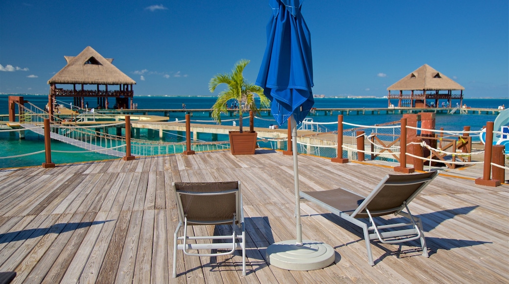 Dolphin Discovery Isla Mujeres featuring a luxury hotel or resort and a pool