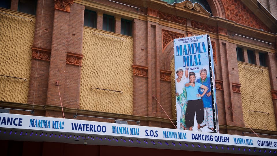 Capitol Theatre mostrando sinalização