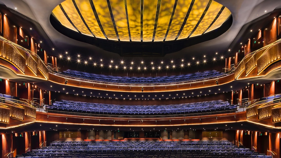 Sydney Lyric Theatre che include vista interna e teatro