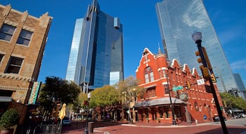 Sundance Square featuring a skyscraper