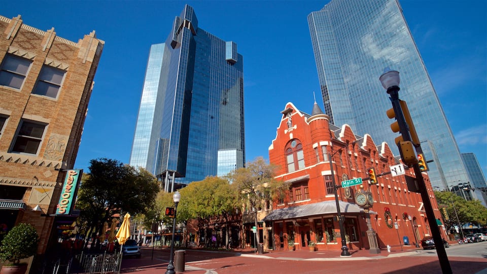 Sundance Square bevat een wolkenkrabber