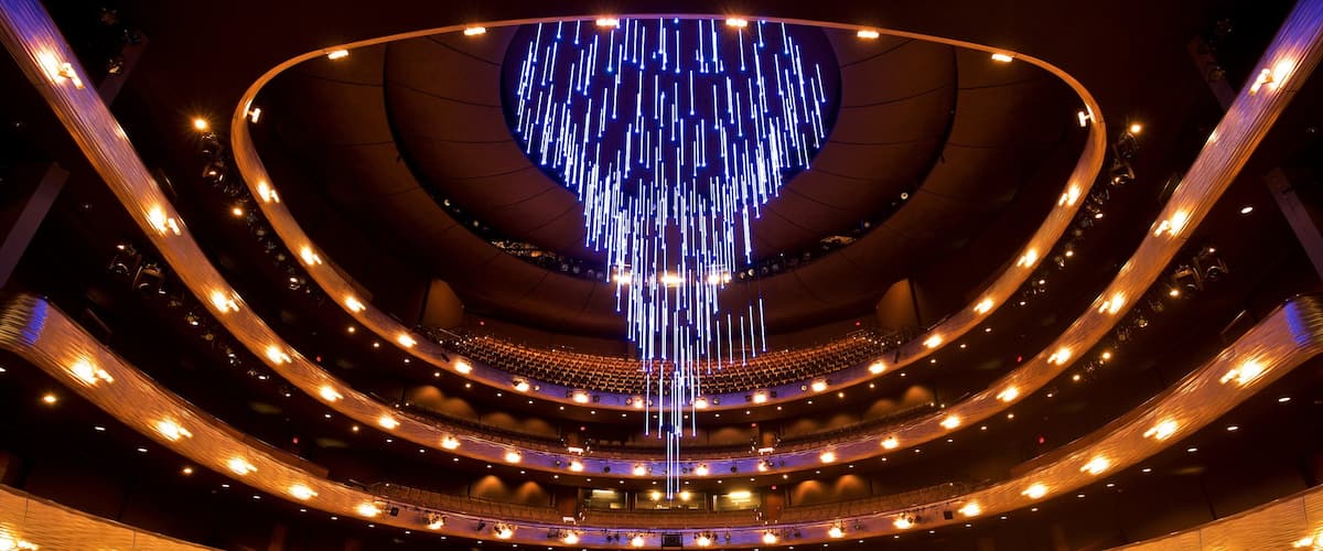 ATT Performing Arts Center showing interior views and theatre scenes