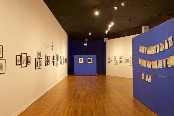 Mexic Arte Museum mit einem Innenansichten