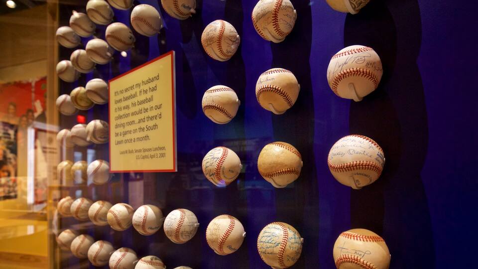 George W. Bush Presidential Library and Museum featuring interior views