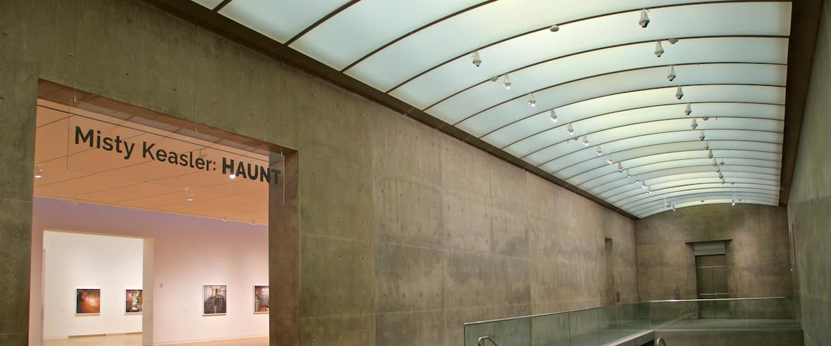 Modern Art Museum of Fort Worth which includes interior views