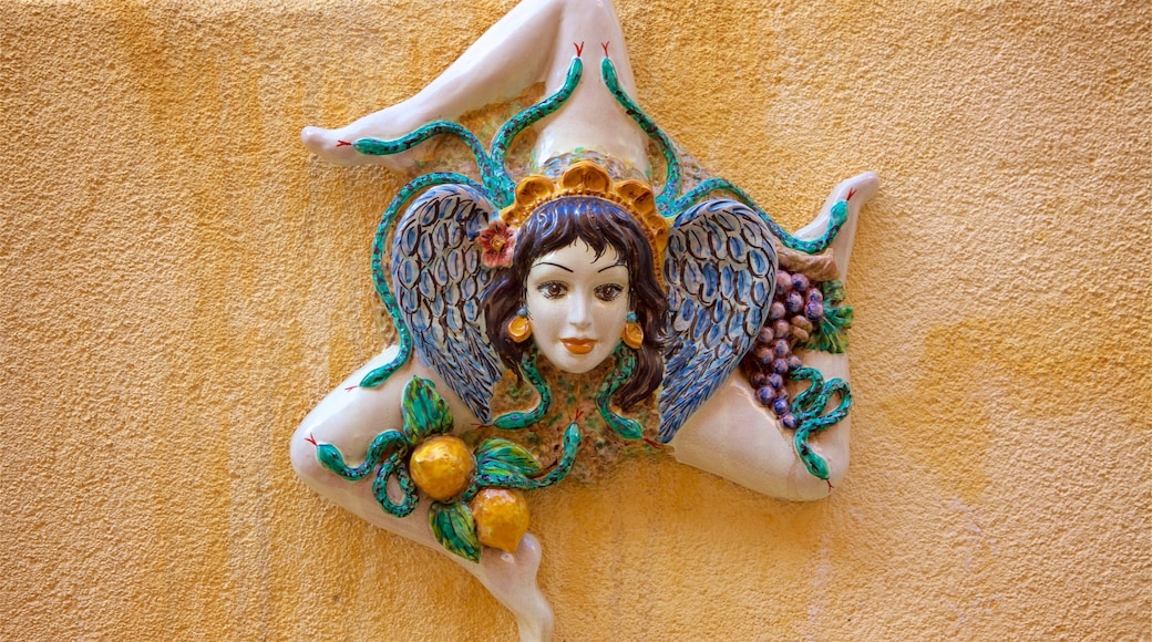 Taormina ofreciendo arte