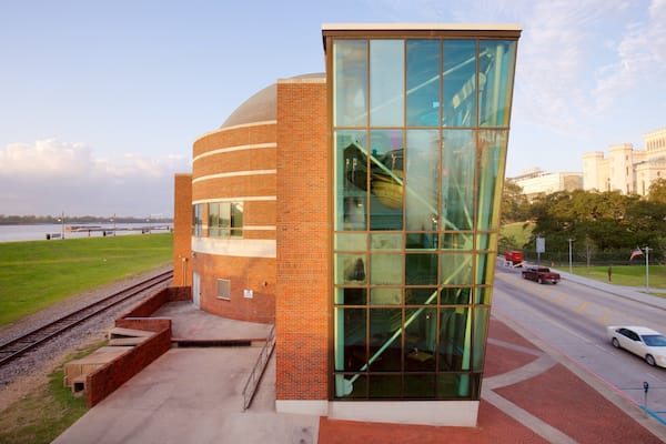 Louisiana Art and Science Museum mettant en vedette architecture moderne