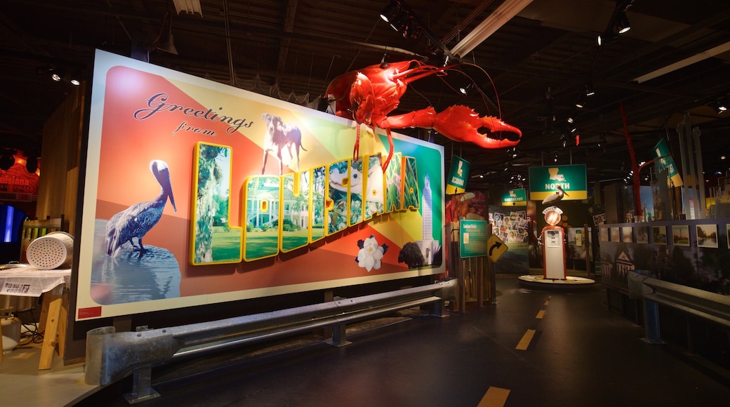 Capitol Park Museum showing interior views