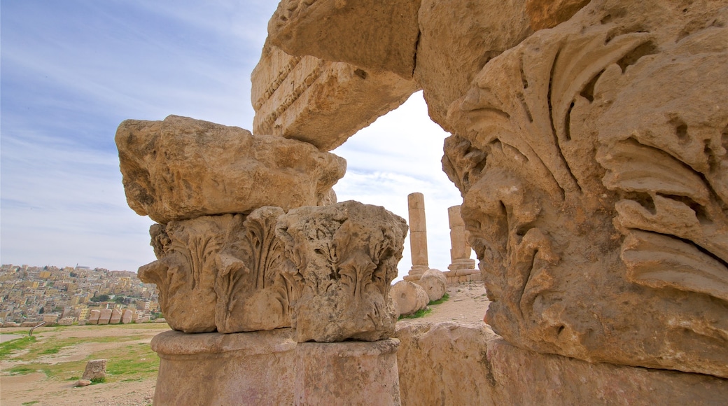 Temple of Hercules showing heritage elements