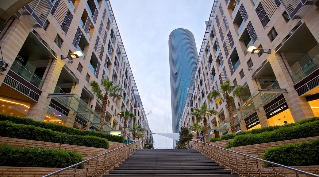 Al Abdali Mall which includes a skyscraper