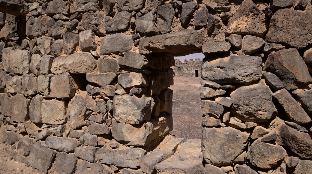 Qasr al-Azraq showing heritage elements