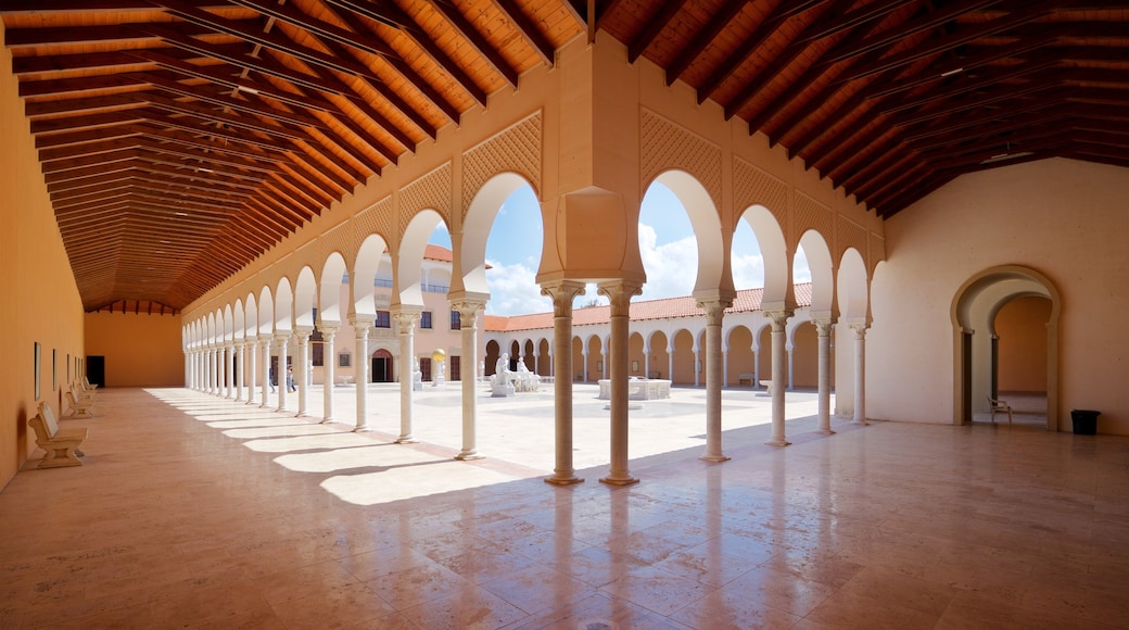 Caesarea Ralli Museum featuring interior views