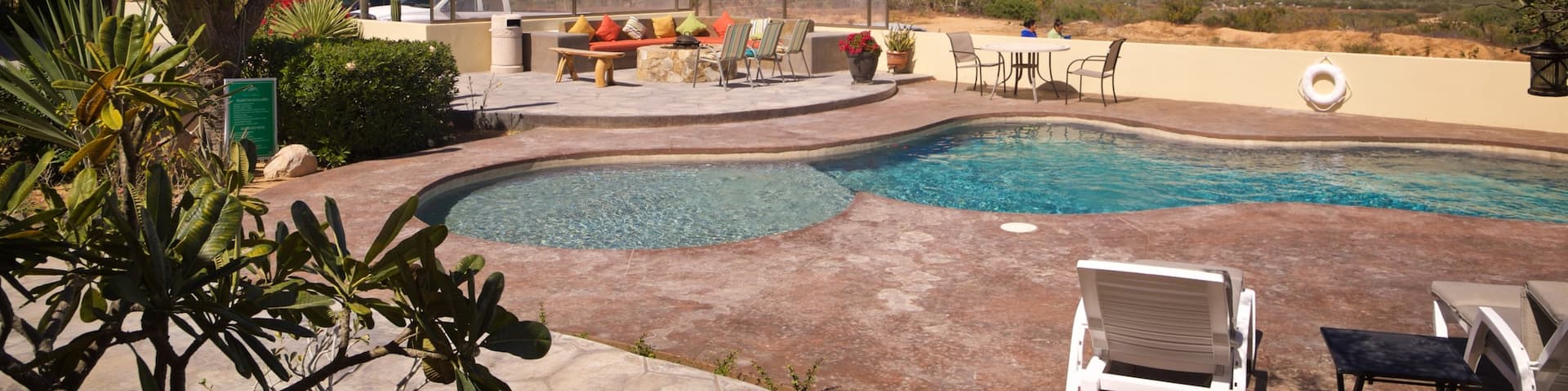 La Ribera featuring a pool