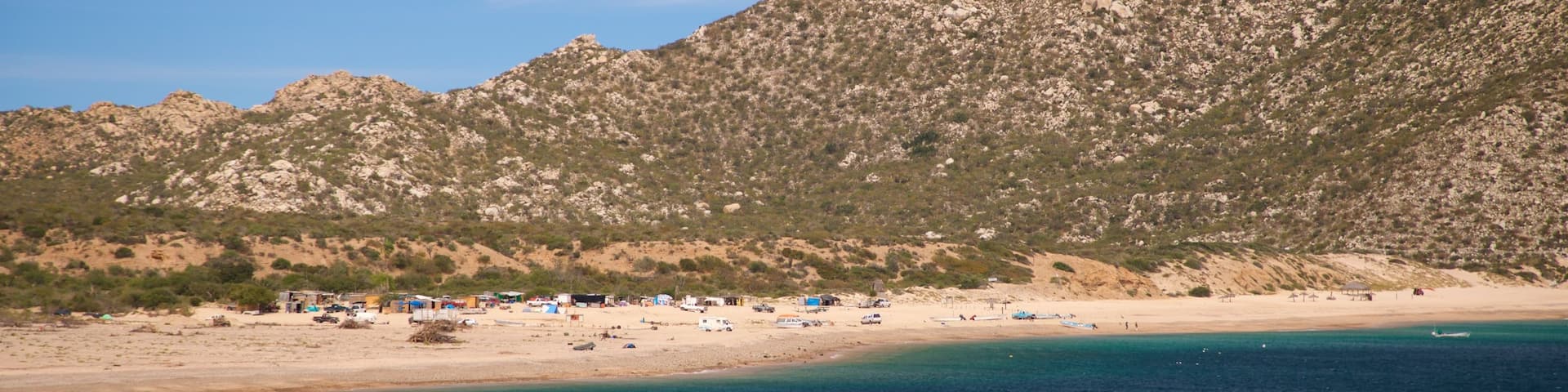 Los Frailes which includes general coastal views