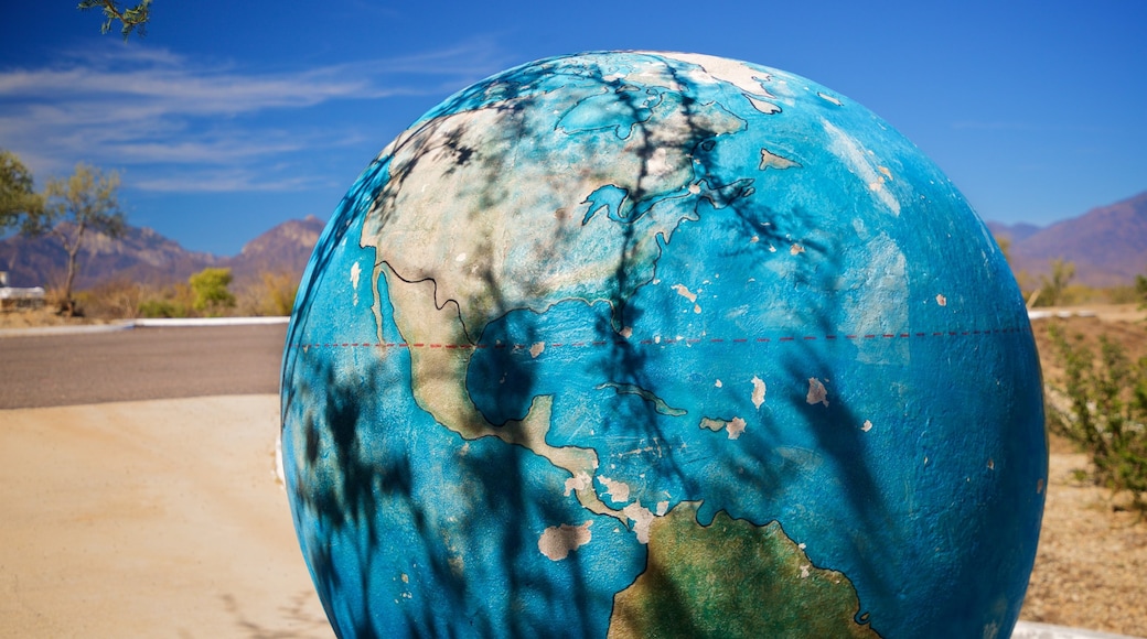 Tropic of Cancer Monument featuring outdoor art