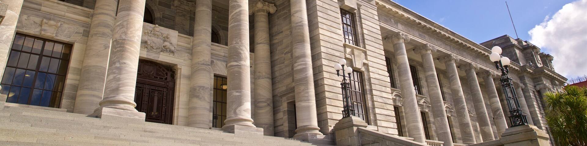 Parliament House which includes heritage architecture