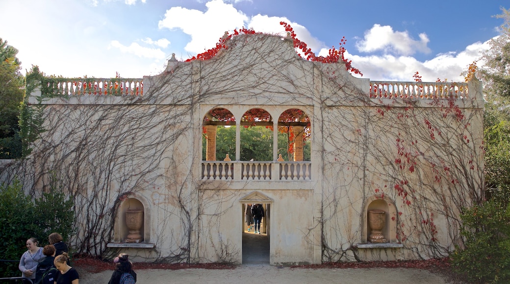 Hamilton Gardens which includes heritage elements and wildflowers