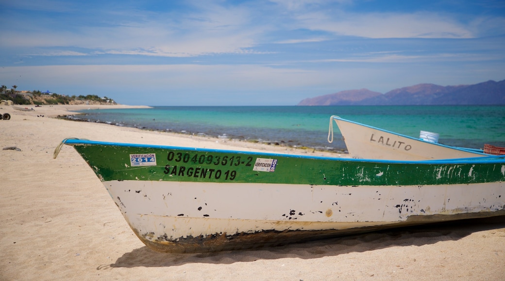 El Sargento showing general coastal views and a beach