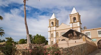 Mission of San Jose showing heritage architecture and a church or cathedral