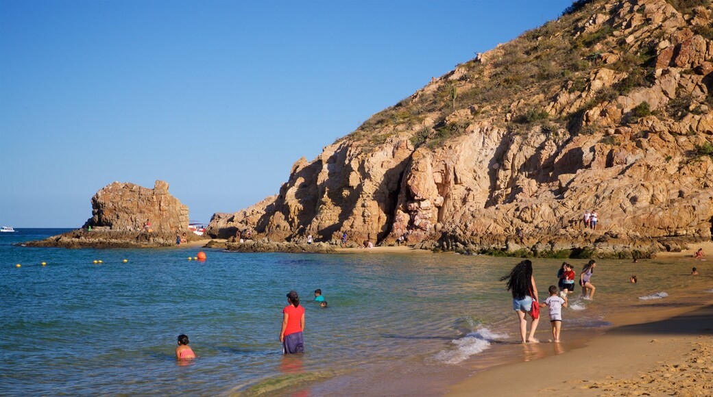 Cannery Beach which includes general coastal views, swimming and a beach