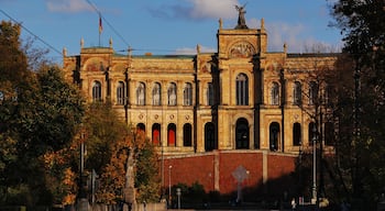 Maximilianeum which includes heritage architecture