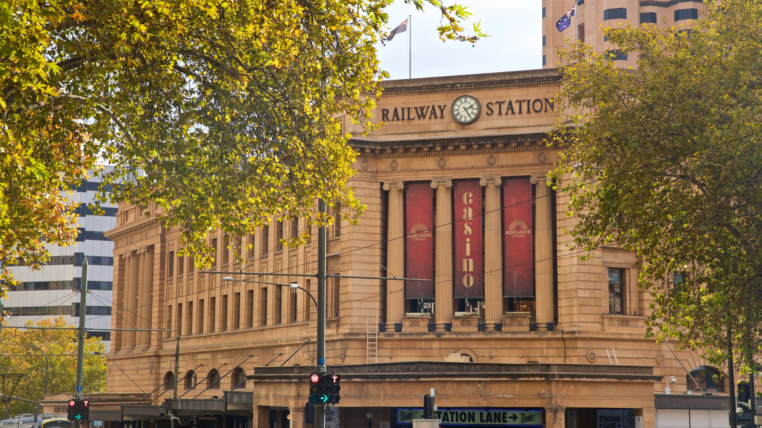 Adelaide Casino showing heritage architecture