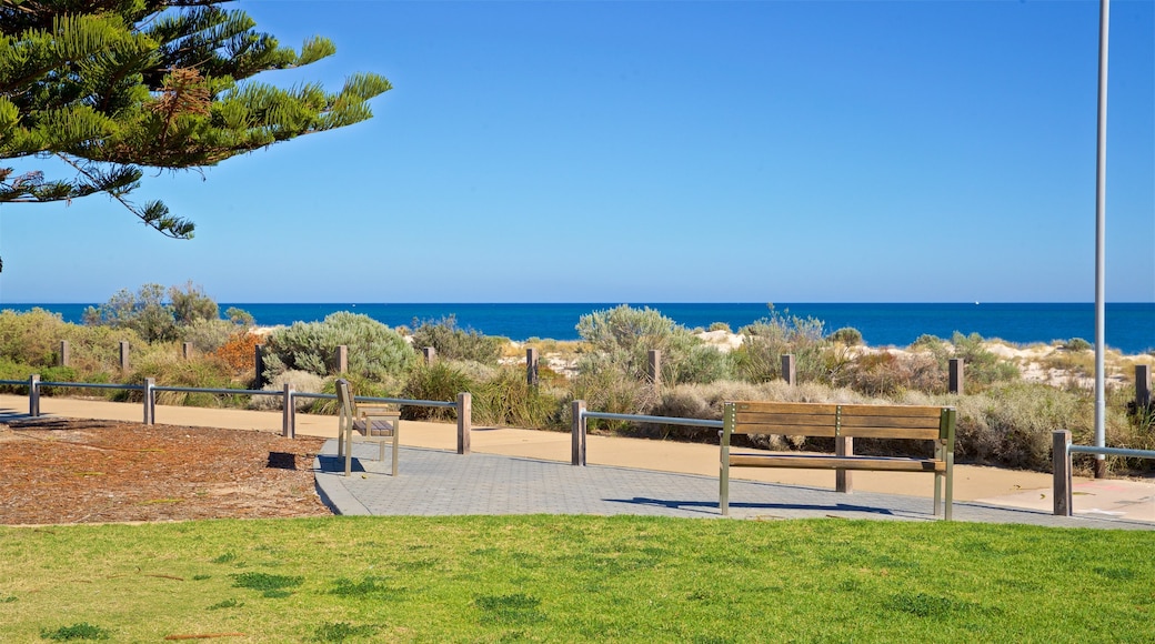 West Beach featuring general coastal views and a garden