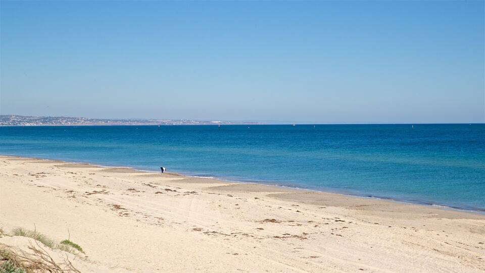 West Beach showing general coastal views and a beach
