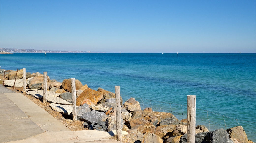 West Beach which includes general coastal views