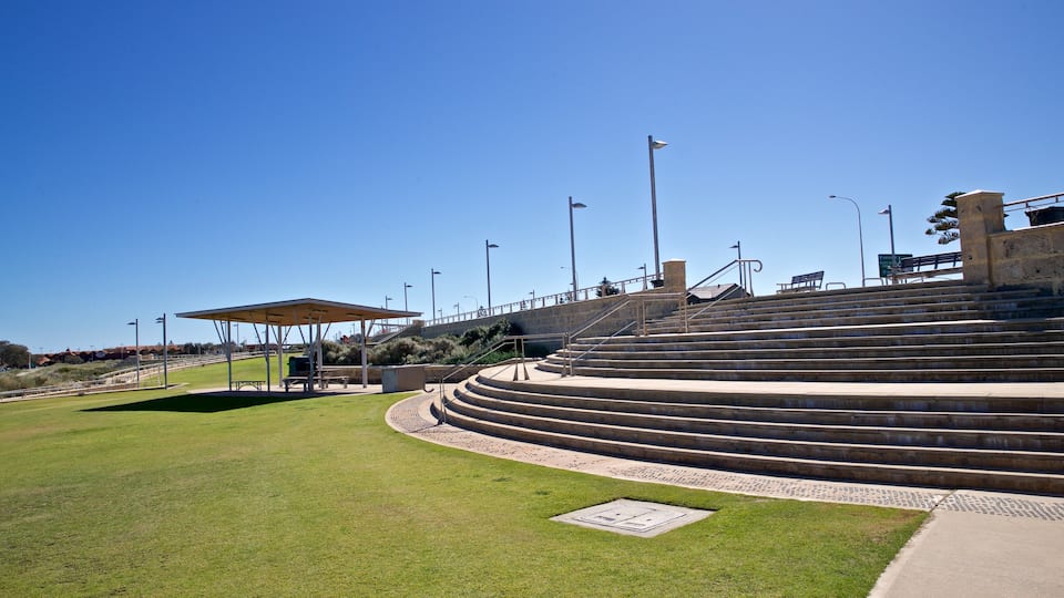 Sorrento Beach showing a park