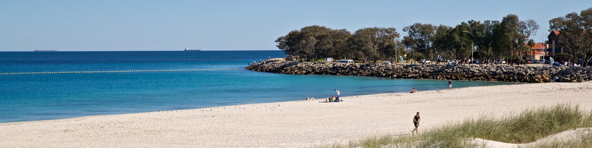 Sorrento Beach which includes a beach and general coastal views