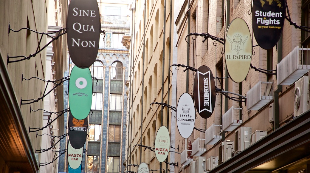 Zona comercial de Flinders Lane