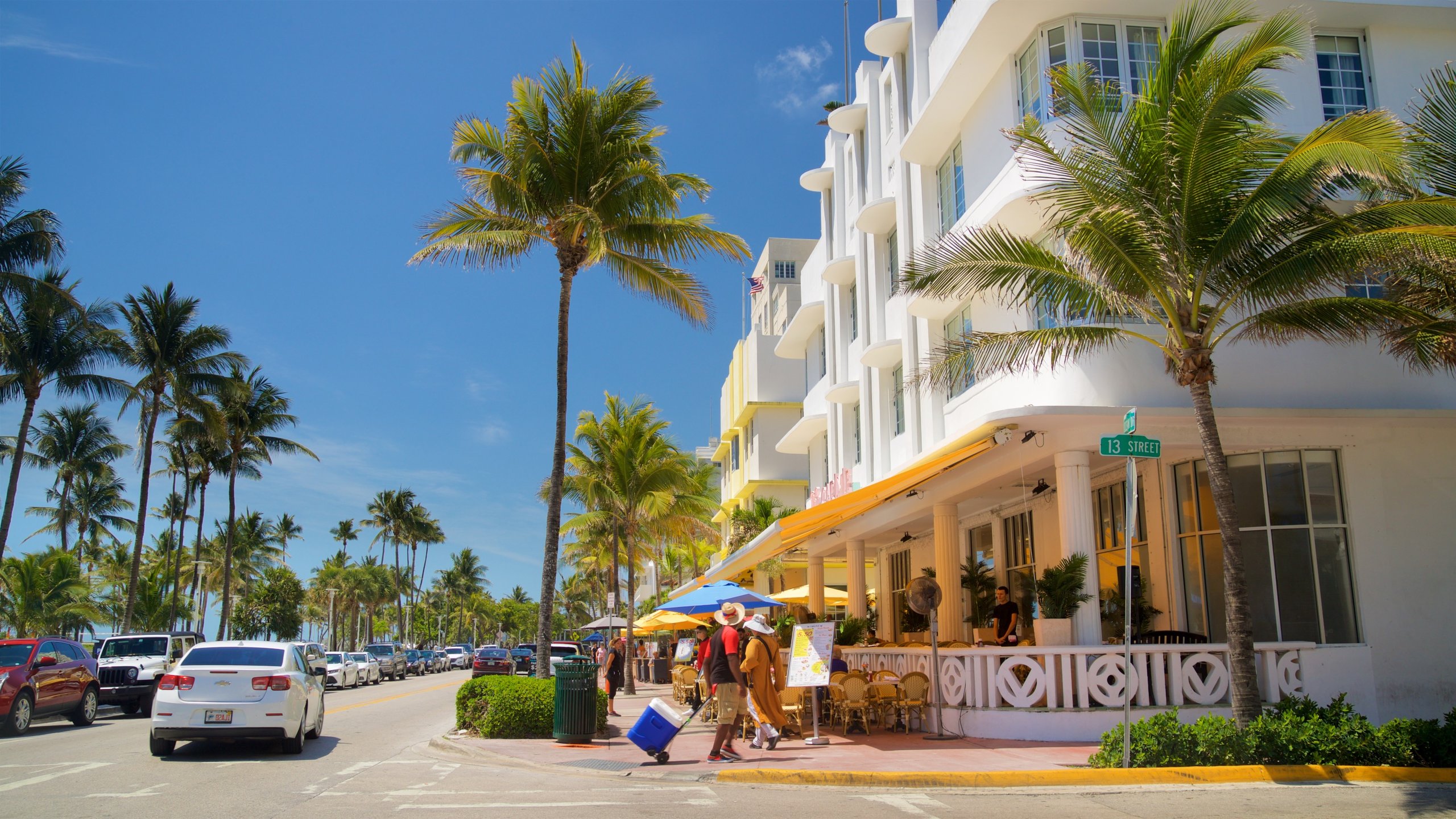 Ocean Drive South Beach Miami 1955