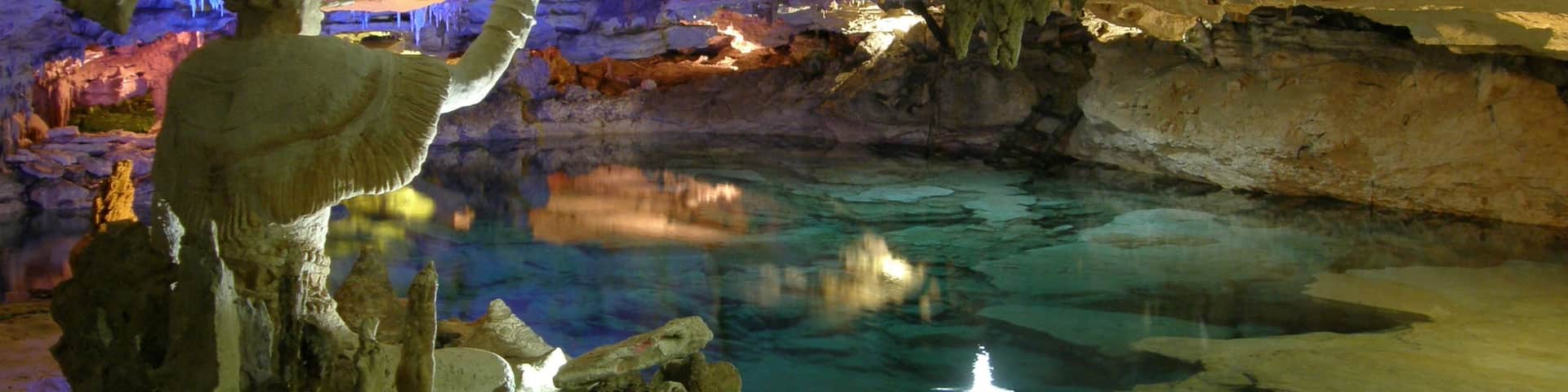 Ecopark Kantun Chi featuring caves