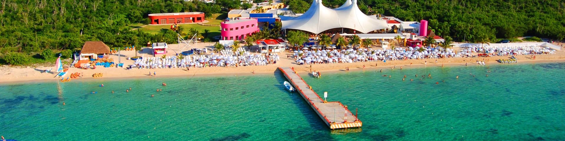 Cozumel montrant scènes tropicales et plage