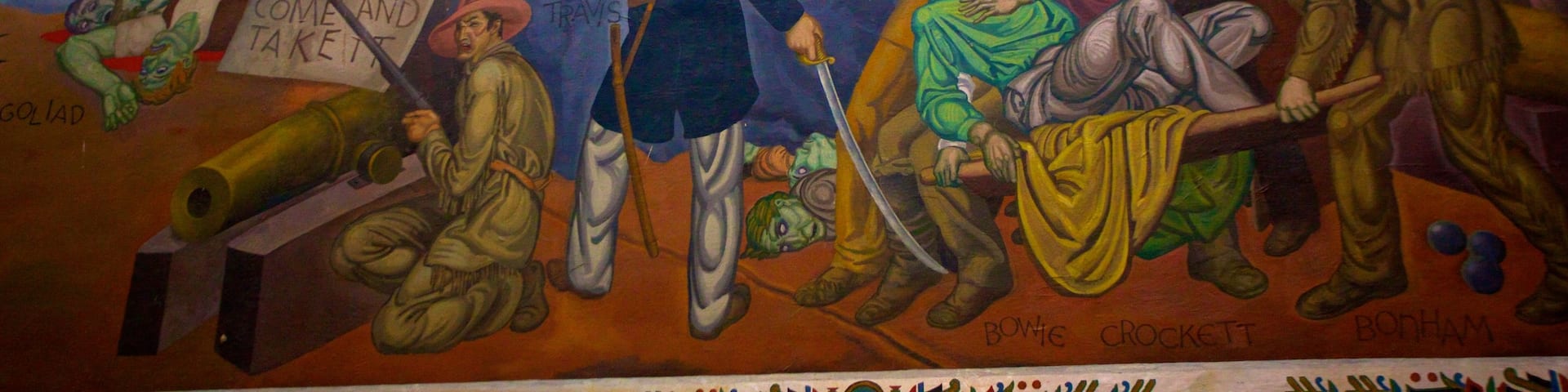 Hall of State que incluye arte