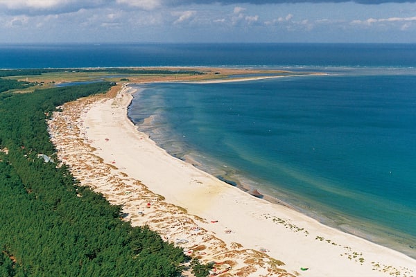 Zingst welches beinhaltet Sandstrand und Landschaften