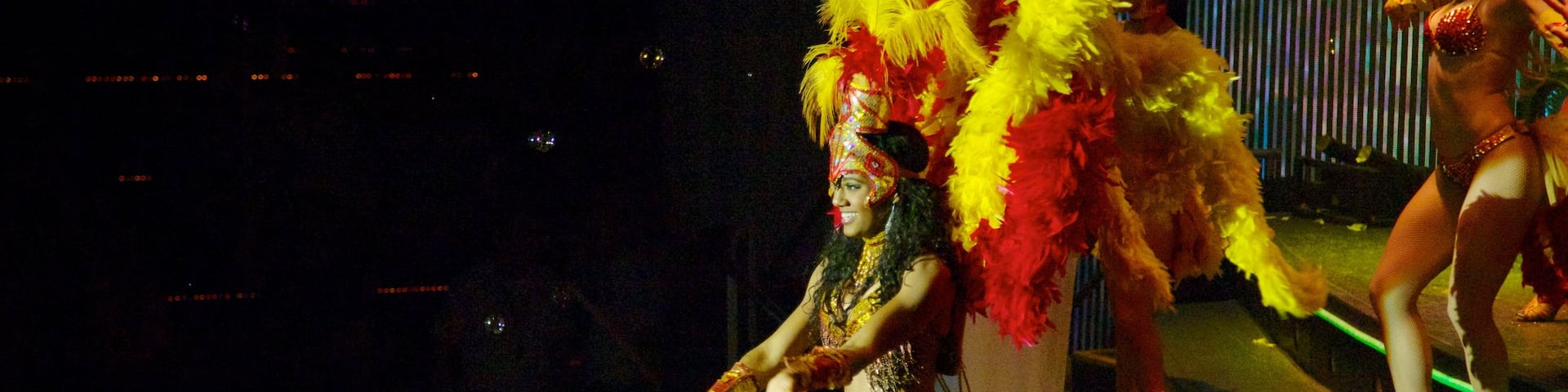Mexiko mit einem Performance-Kunst sowie einzelne Frau