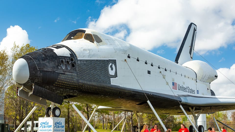 Space Center Houston inclusief vliegtuigen