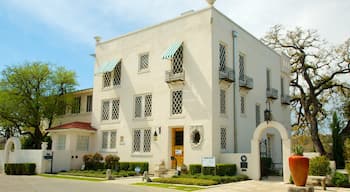 Austin Museum of Art - Laguna Gloria showing heritage elements