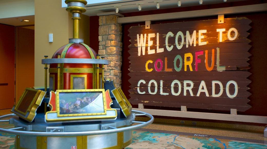 History Colorado montrant vues intérieures et signalisation