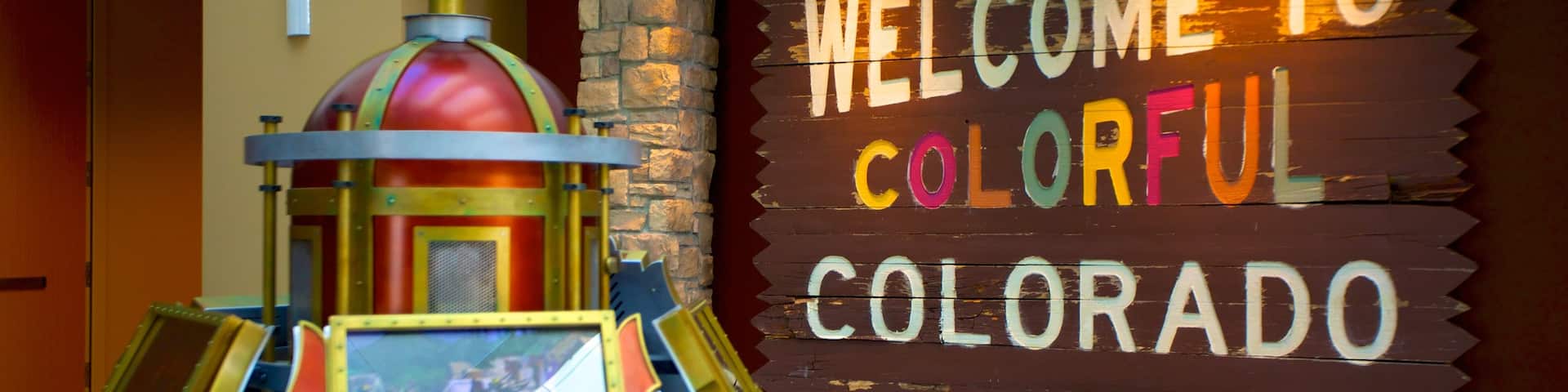 History Colorado featuring interior views and signage
