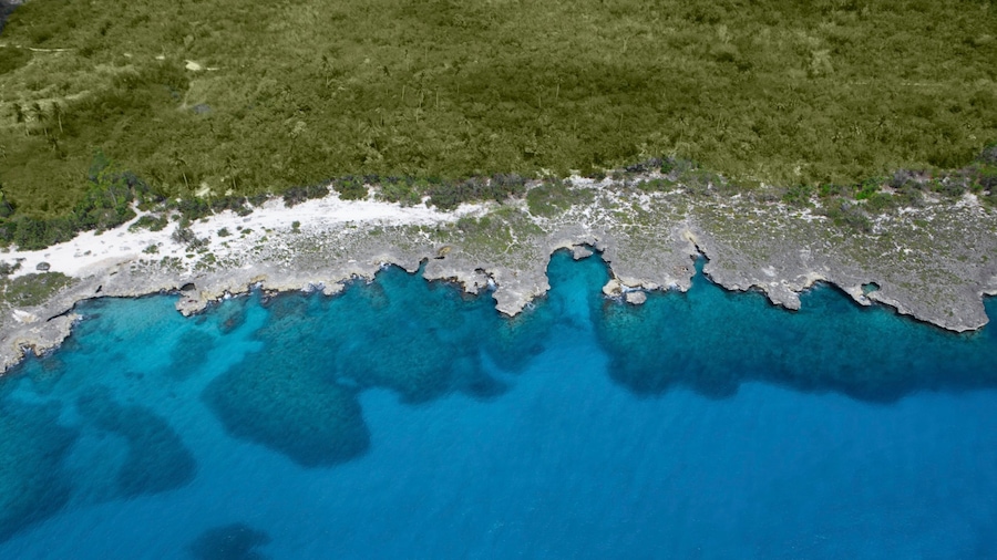 Bayahíbe which includes general coastal views