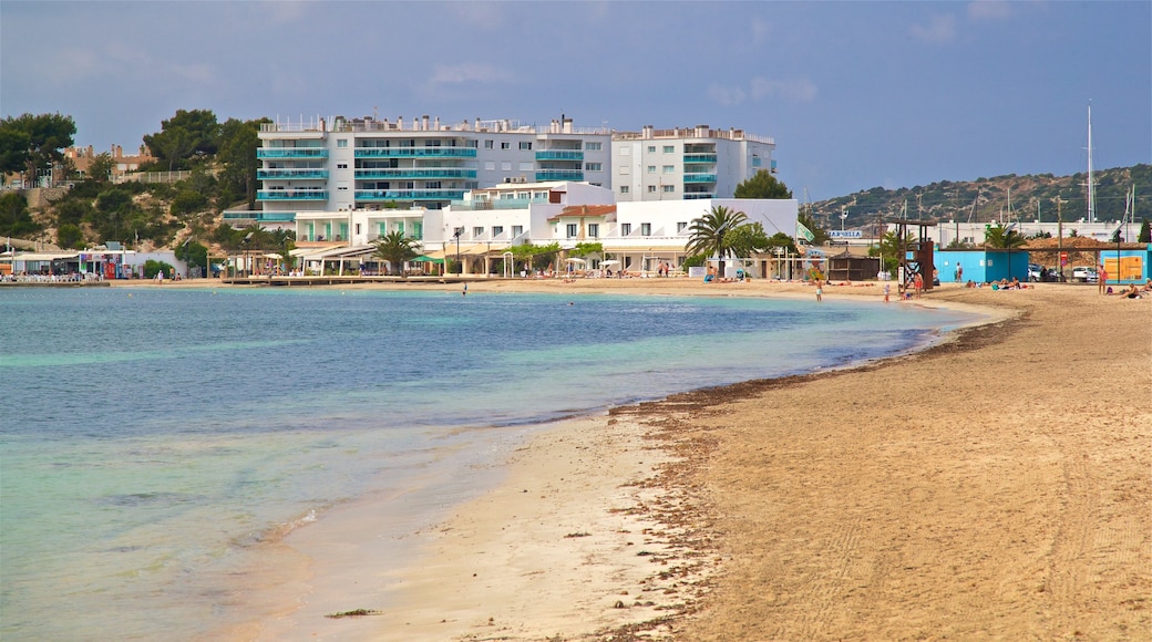 Talamanca Beach featuring a coastal town, general coastal views and a sandy beach