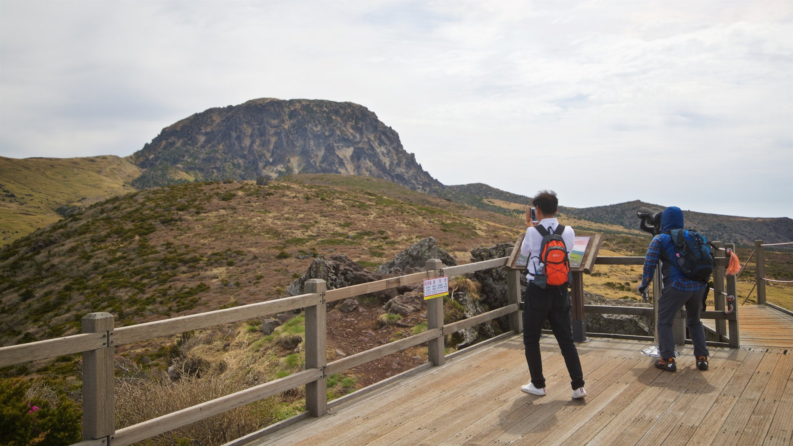 Hallasan National Park showing views, tranquil scenes and mountains