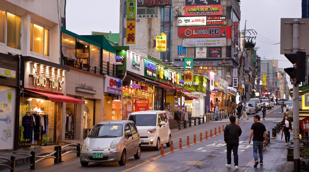 Jeju City featuring a city