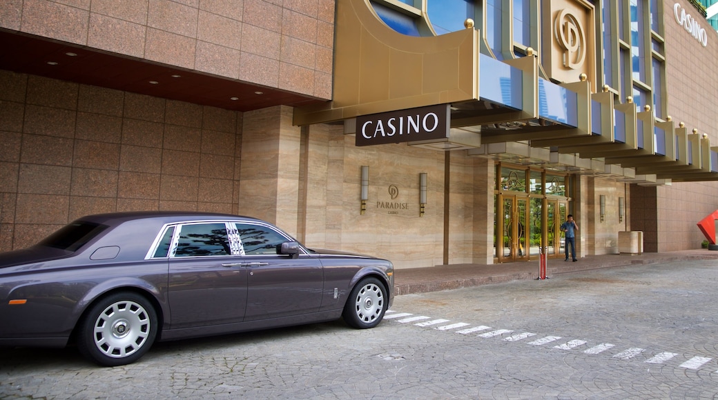 Paradise Casino showing signage