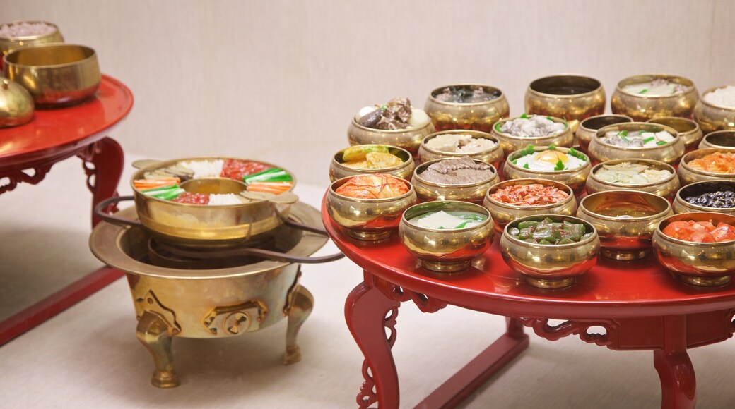 Andong Soju Museum showing food